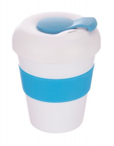Profile Cup has a leakresistant screw cap and a swivel stopper